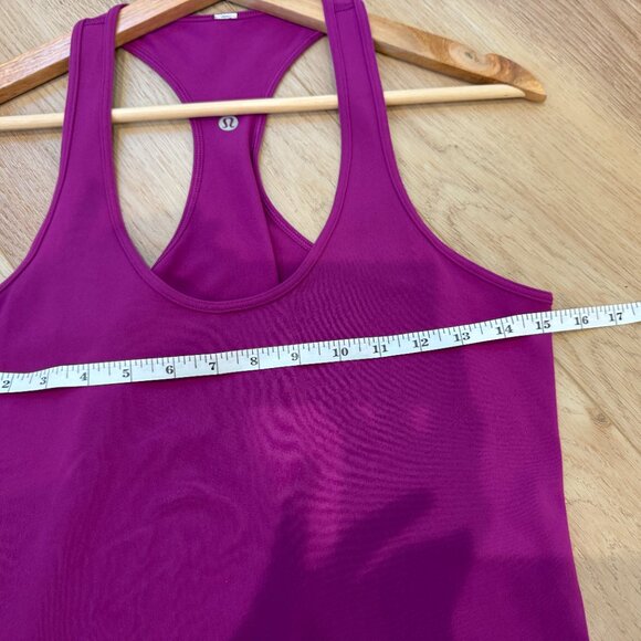 Lululemon Purple Racerback Tank Top L/XL - Picture 5 of 5